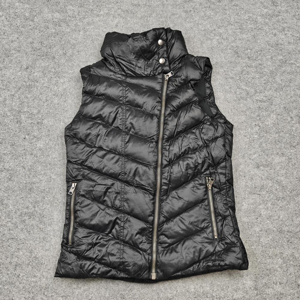 Patagonia Vest Womens XS Black Puffer Insulated Down Full Zip Pockets